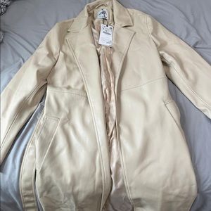 Zara leather jacket